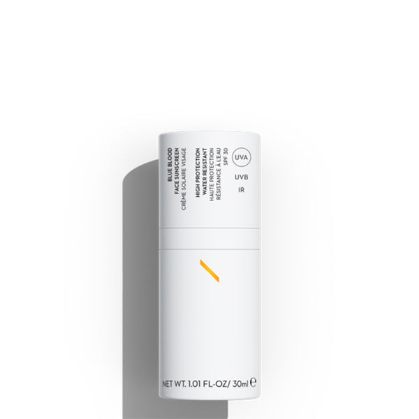 Crème solaire visage FPS30 Blue Blood Crème solaire visage FPS30 Blue Blood