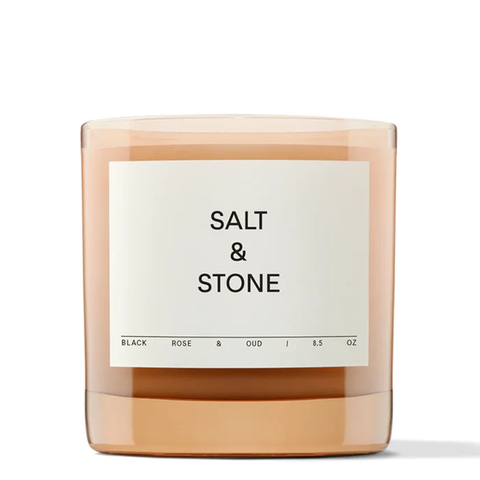 Salt & Stone Bougie parfumée - Black Rose & Oud 240 gr