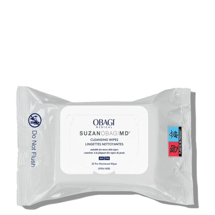 Obagi Medical Lingettes nettoyantes et démaquillantes 25 pcs