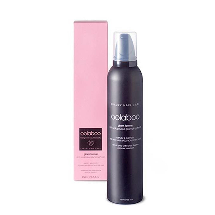 Oolaboo Glam Former Plumping Foam 250ml aérosol avec boîte