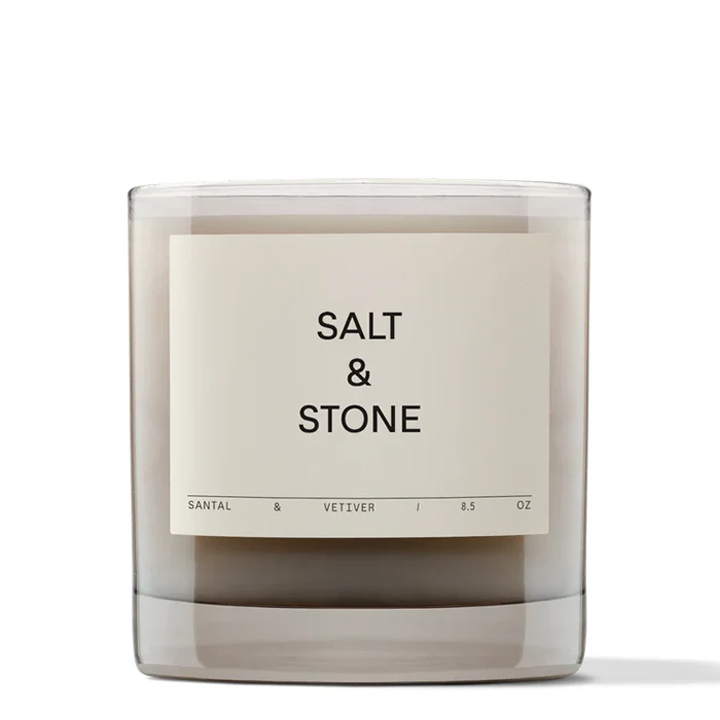 Salt & Stone Bougie parfumée - Santal & Vétiver 240 g