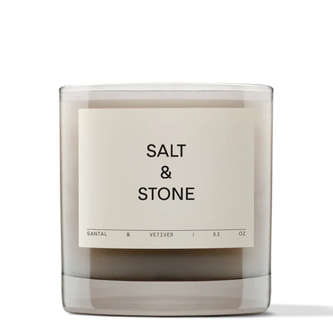 Salt & Stone Bougie parfumée - Santal & Vetiver 240 gr