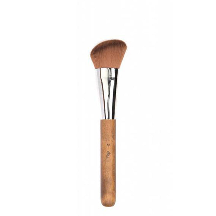 John van G Pinceau blush biseauté, vegan n° 2
