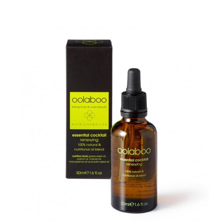 Oolaboo Essential Cocktail Renewing 50ml flacon compte-gouttes avec boîte