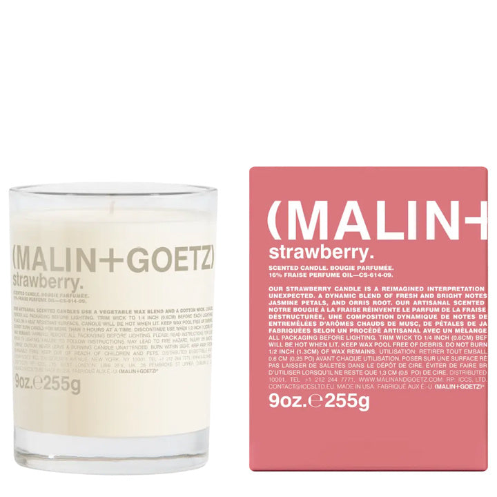 Malin+Goetz Bougie parfumée Strawberry 255gr