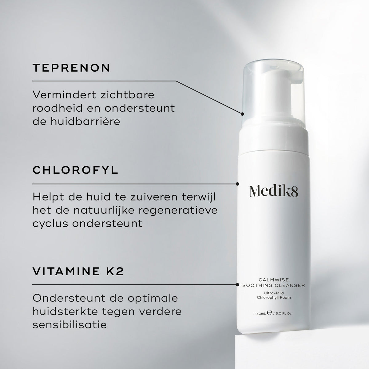 Medik8 Calmwise Soothing Cleanser ingrédients principaux