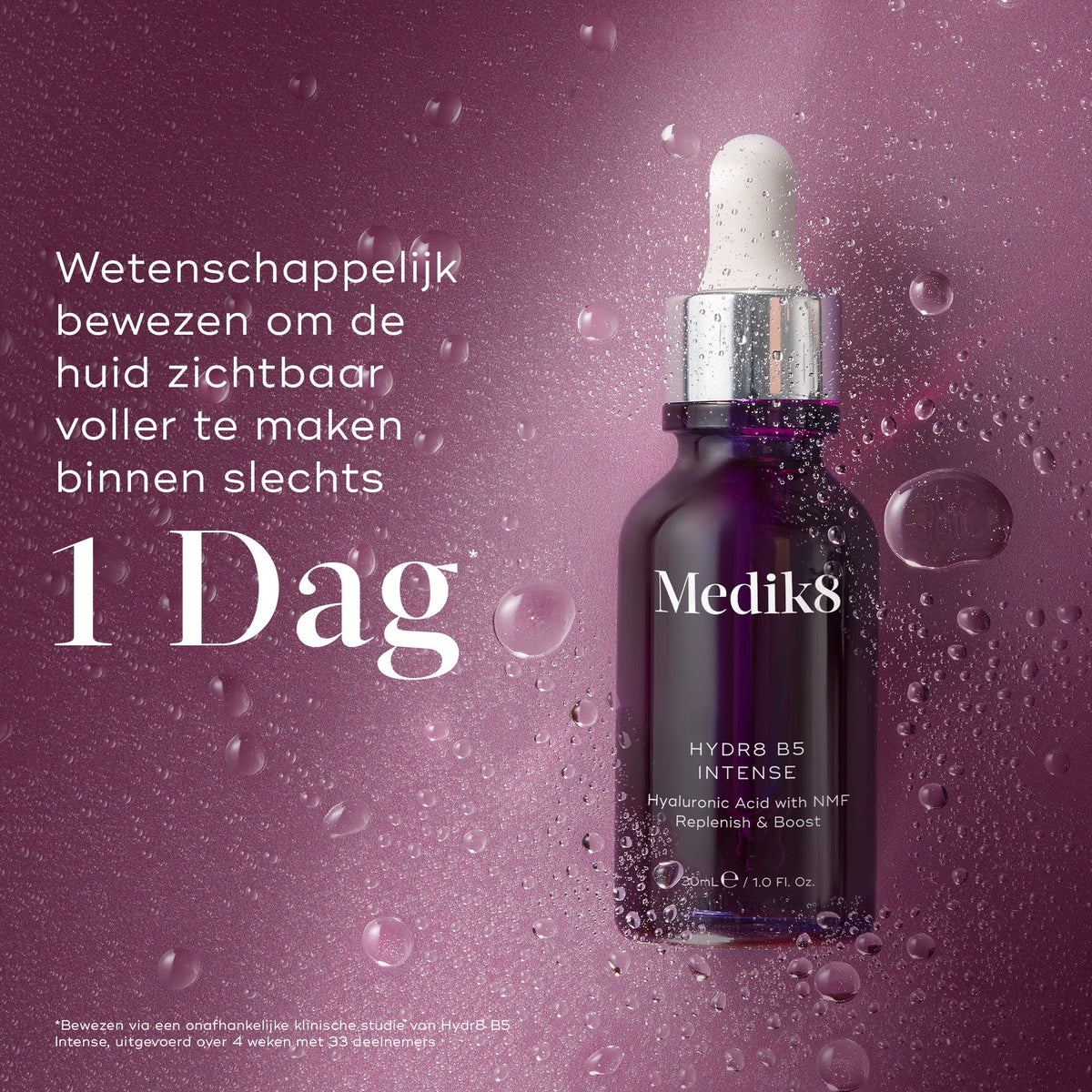 Medik8 Hydr8 B5 Intense 30ml klinisch bewezen resultaat