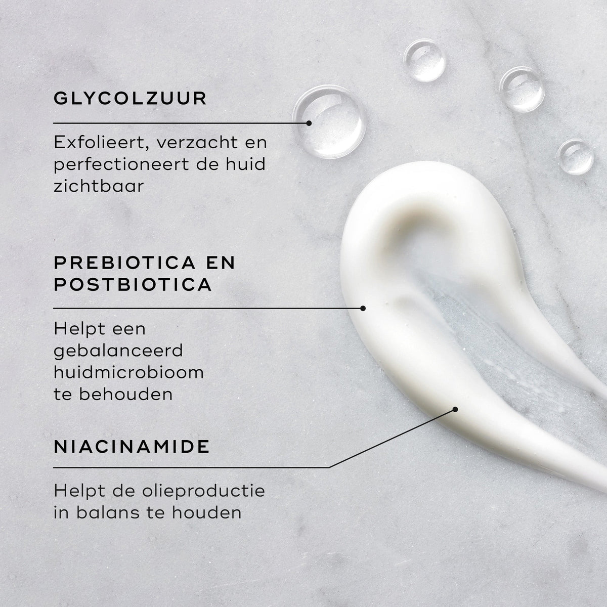 Medik8 Balance Moisturiser & Glycolic Acid Activator ingrédients principaux
