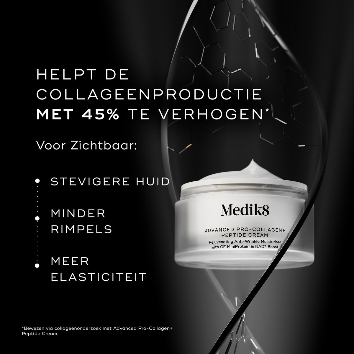 Medik8 Advanced Pro Collagen+ Peptide Cream 50ml bienfaits