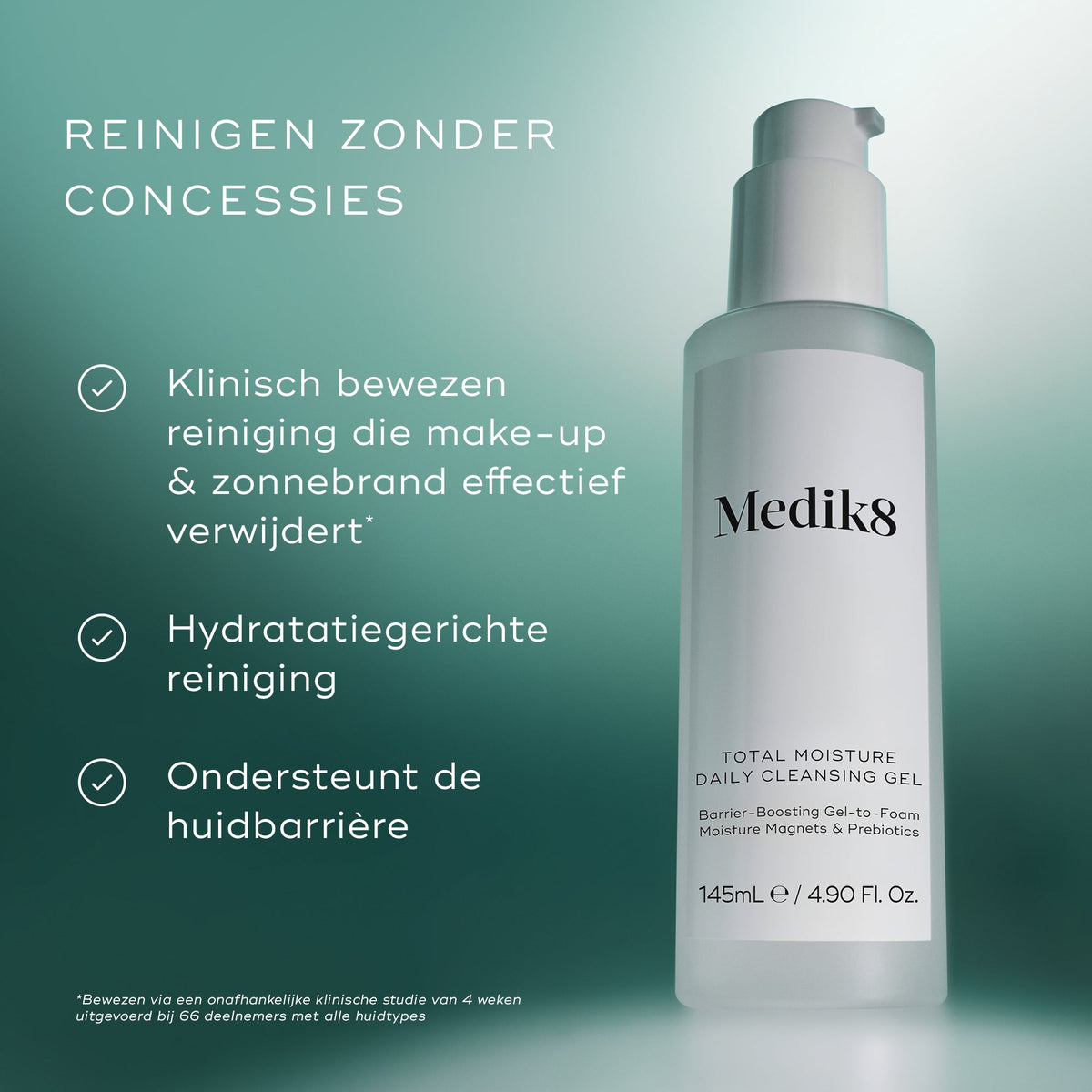 Medik8 Total Moisture Cleansing Gel 145ml bienfaits