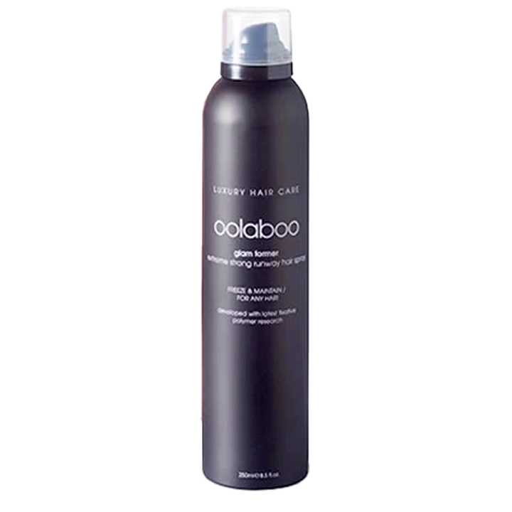 Oolaboo Glam Former Runway Hair Spray 250ml aérosol sans boîte