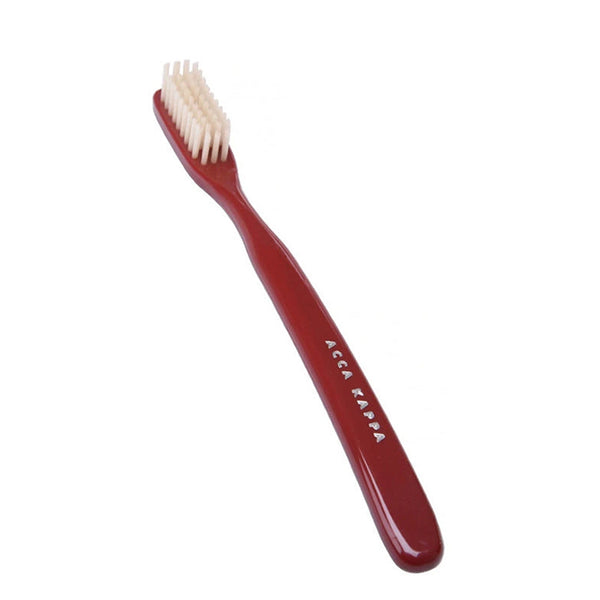 Acca Kappa Tandenborstel - Vintage Nylon - Medium - Rood