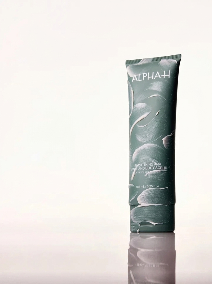 Alpha-H Smoothing AHA Scrub ambiance