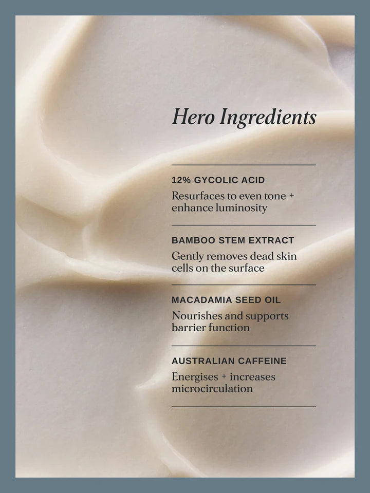 Alpha-H Smoothing AHA Scrub texture