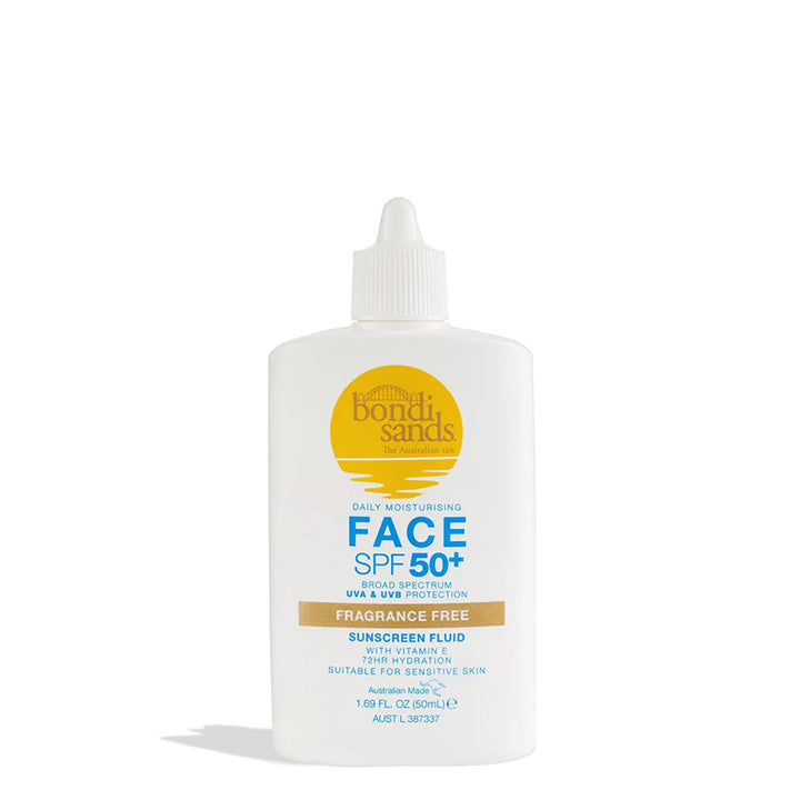 Bondi Sands Fluide Visage Quotidien FPS 50+ Sans Parfum 50 ml