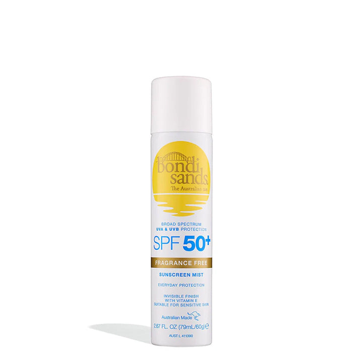 Bondi Sands Brume solaire quotidienne FPS50+ Sans parfum 79 ml