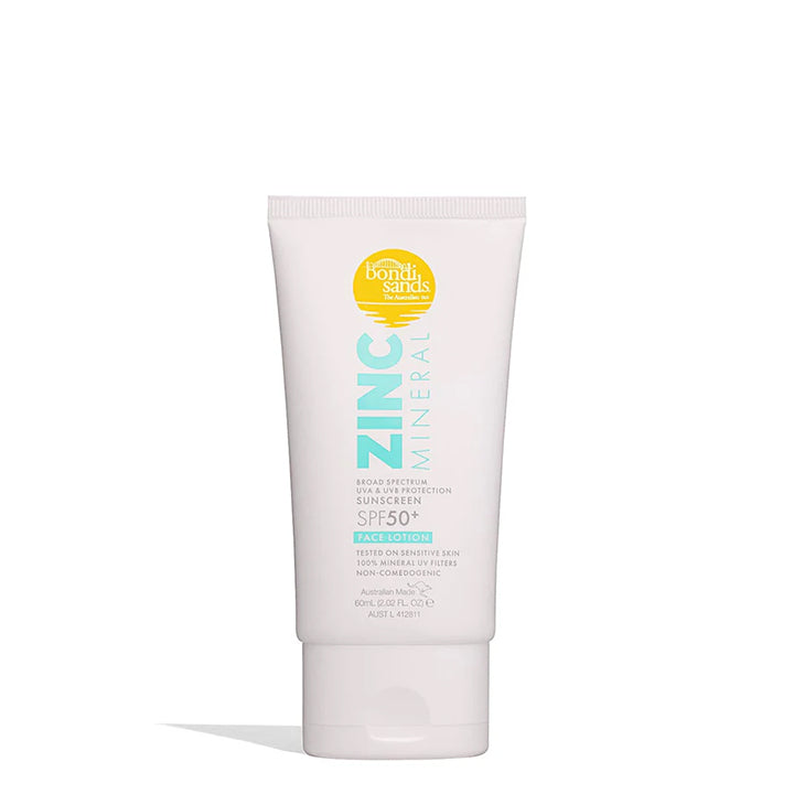 Bondi Sands Lotion solaire visage au zinc minéral FPS 50+ 60 ml