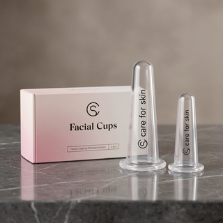 Care for Skin Facial Cups sfeerbeeld op marmer