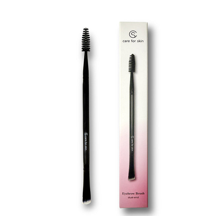 Care for Skin Pinceau à sourcils double embout