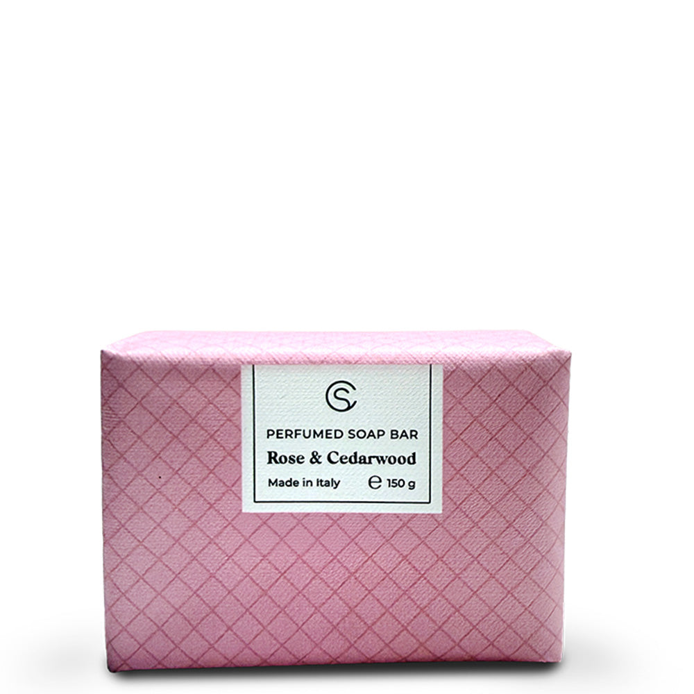 Care for Skin Savon solide - Rose & Bois de cèdre 150 g
