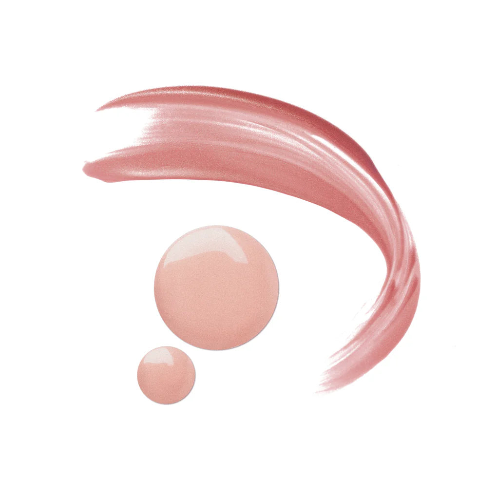Delilah Petal en Pearl Moonlight en Peony swatch