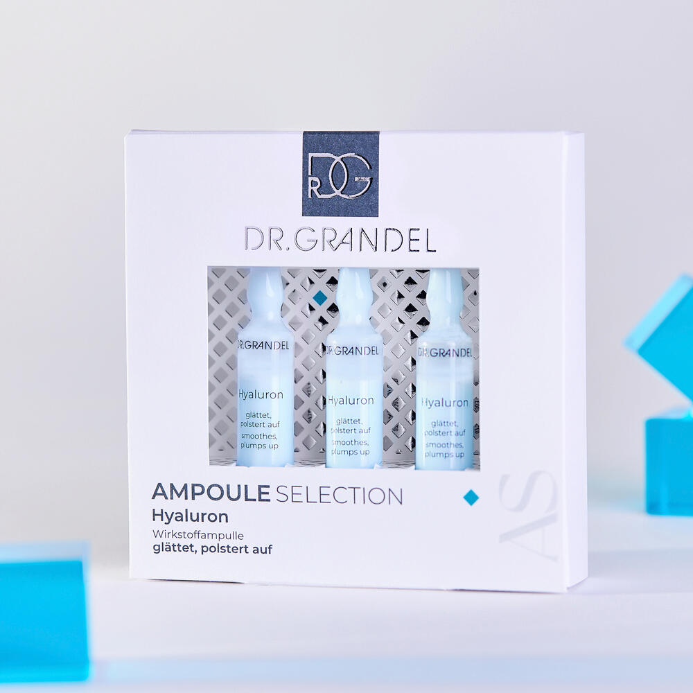 Dr. Grandel Hyaluron Ampullen 3x texture deux