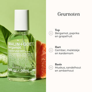 Eau de Parfum - Bergamot geurnoten