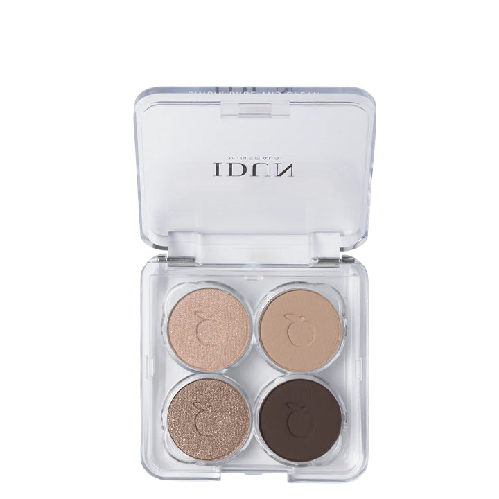 IDUN Minerals Palette de fards à paupières minéraux - Nattviol 4g