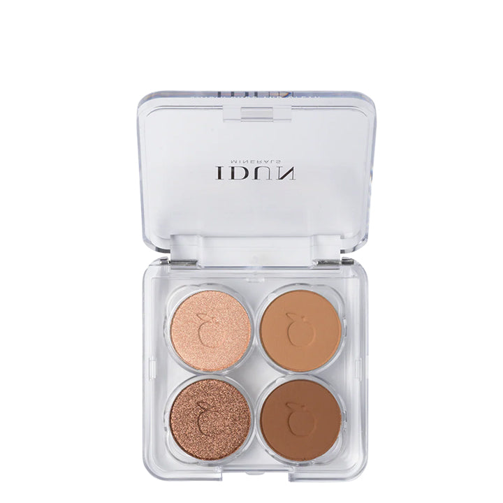 IDUN Minerals Palette de fards à paupières minéraux - Gullviva 4g