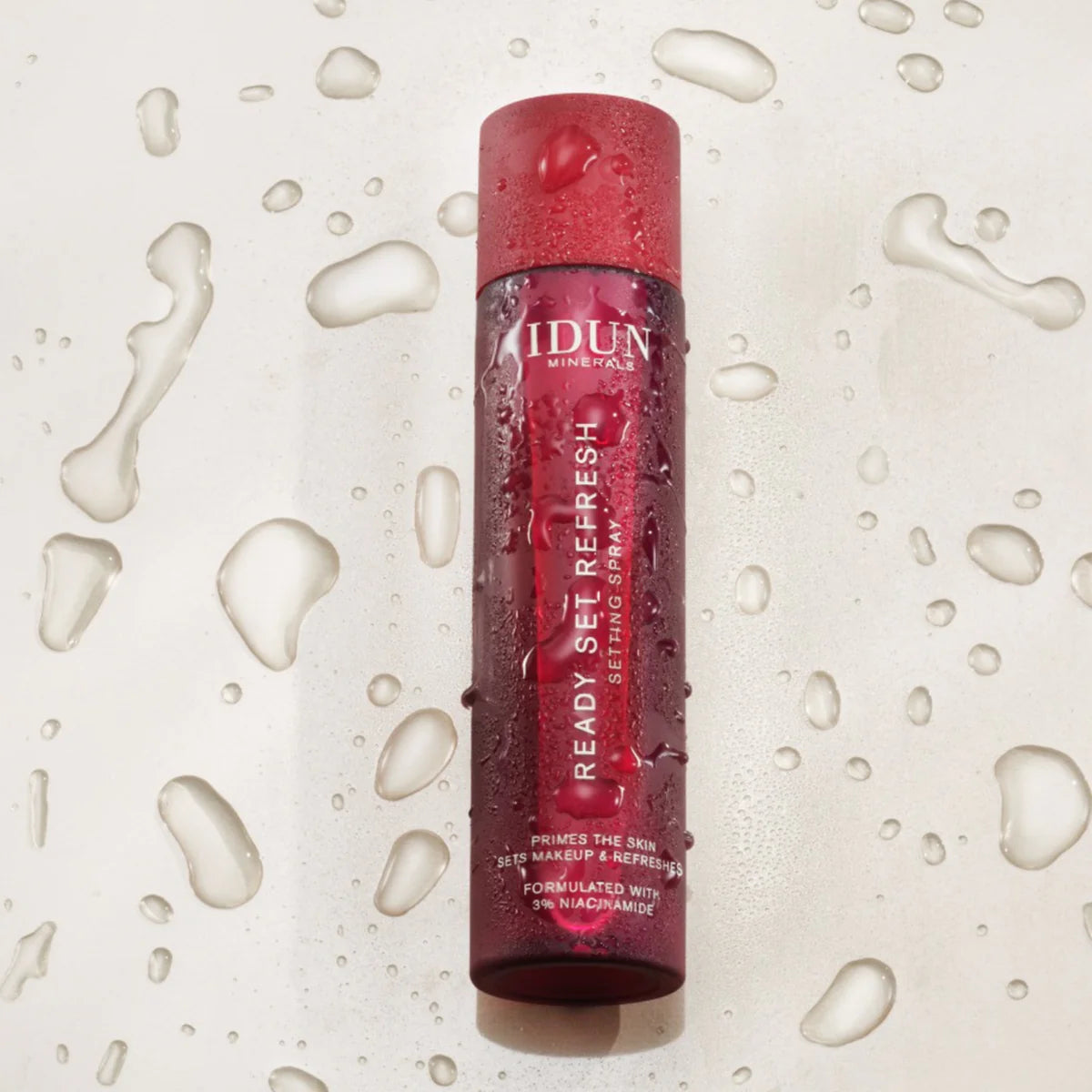 IDUN Minerals Ready Set Refresh - Setting Spray ambiance