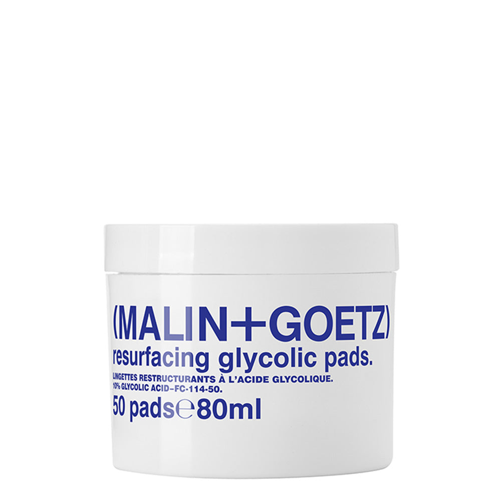 Malin+Goetz Pads glycoliques resurfaçants 80 ml
