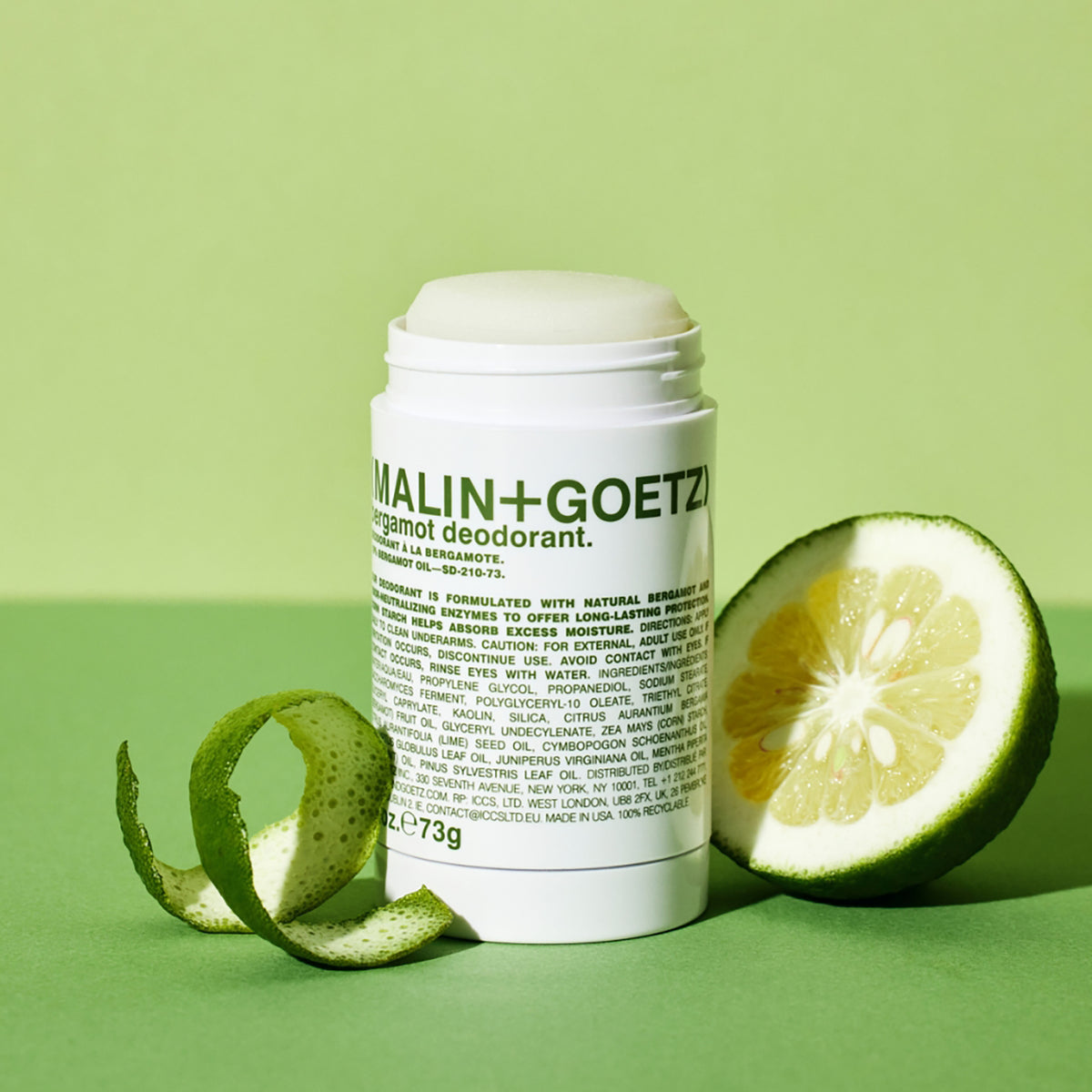 Malin+Goetz Bergamot déo ambiance