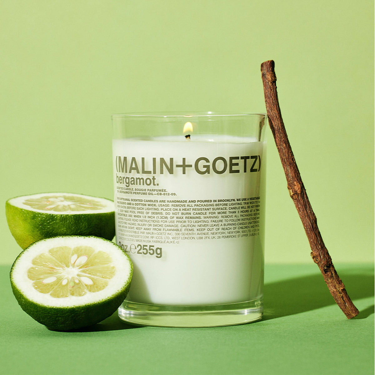 Malin_Goetz_Bergamot_bougie 255 gr ambiance