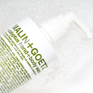 Malin+Goetz Eucalyptus Hand + Body Wash substantie sfeer