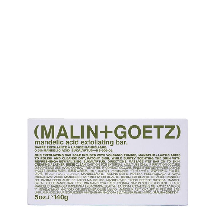 Malin+Goetz Barre Exfoliante à l’Acide Mandélique - Eucalyptus 140 g