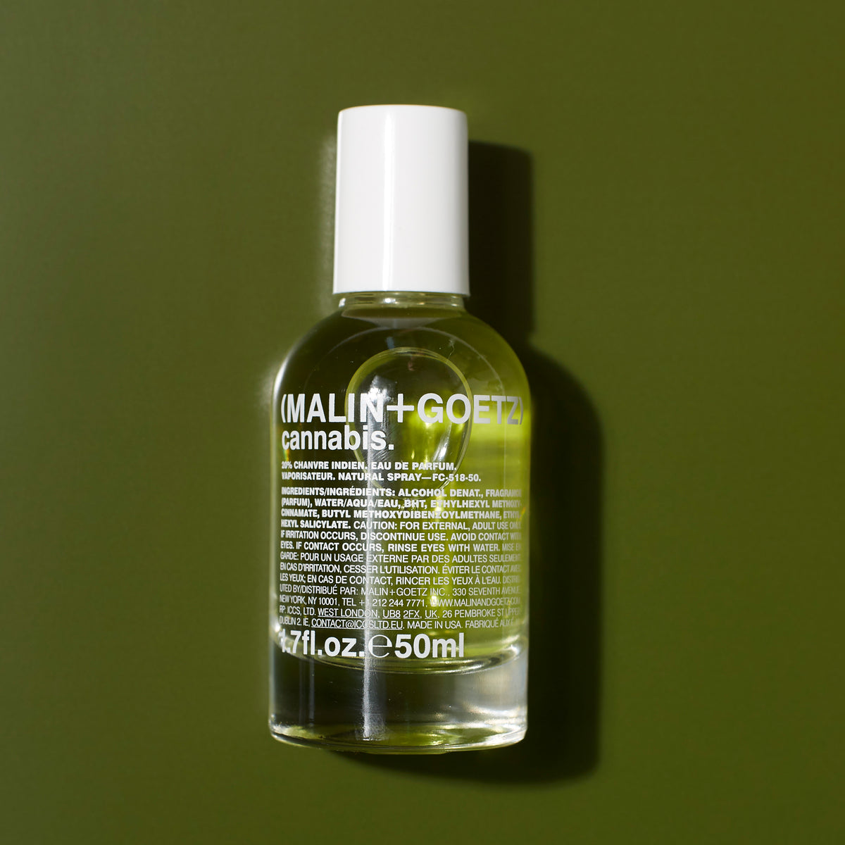 Malin+Goezt Cannabis parfum 50ml ambiance