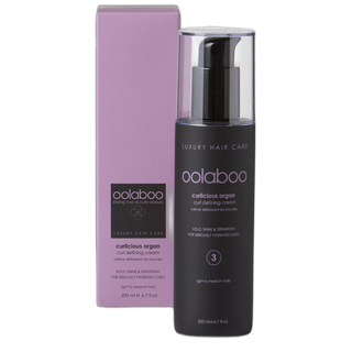 Curlicious Argan Crème Définissante pour Boucles 200ml