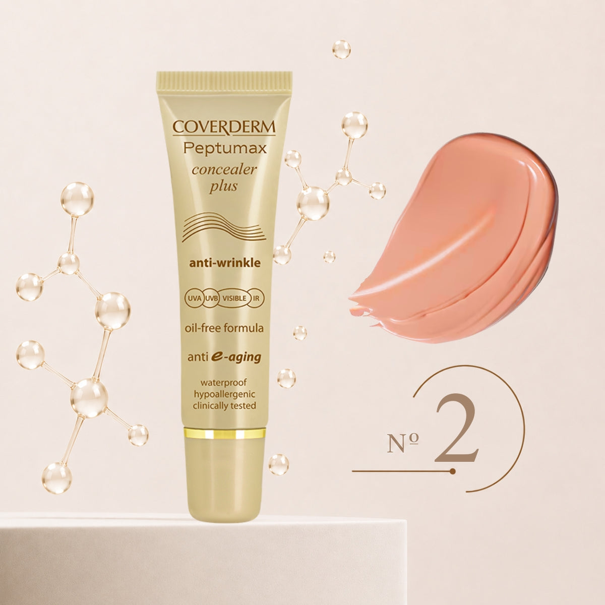 Coverderm Peptumax Concealer Plus SPF50 Peptumax 2 emballage