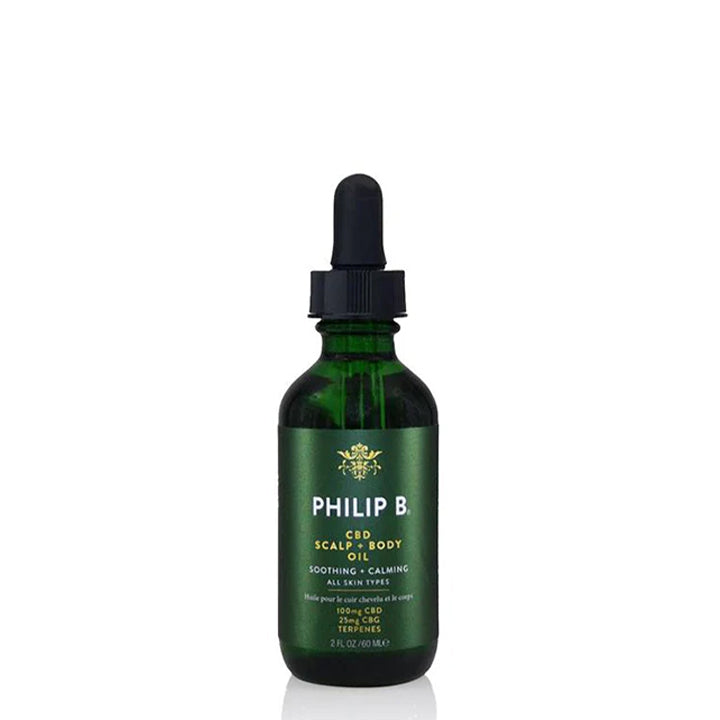 Philip B Huile CBD Cuir Chevelu + Corps 60 ml
