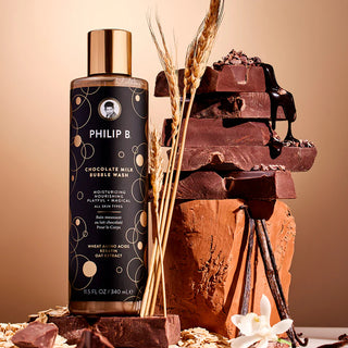 Philip B Chocolate Milk Bubble Wash sfeer