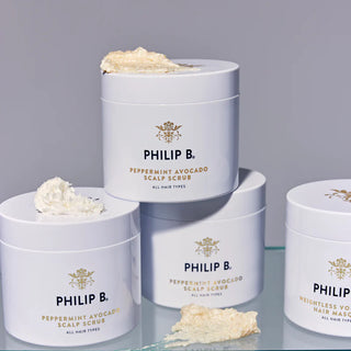 Philip B Peppermint Avocado Scalp Scrub sfeer