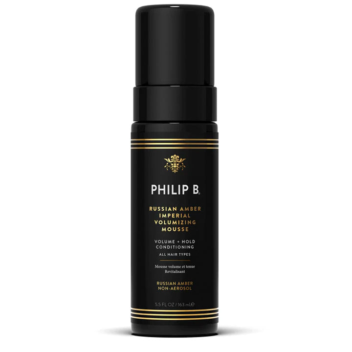 Philip B Mousse volumisatrice à l’ambre russe impérial (sans aérosol) 163 ml