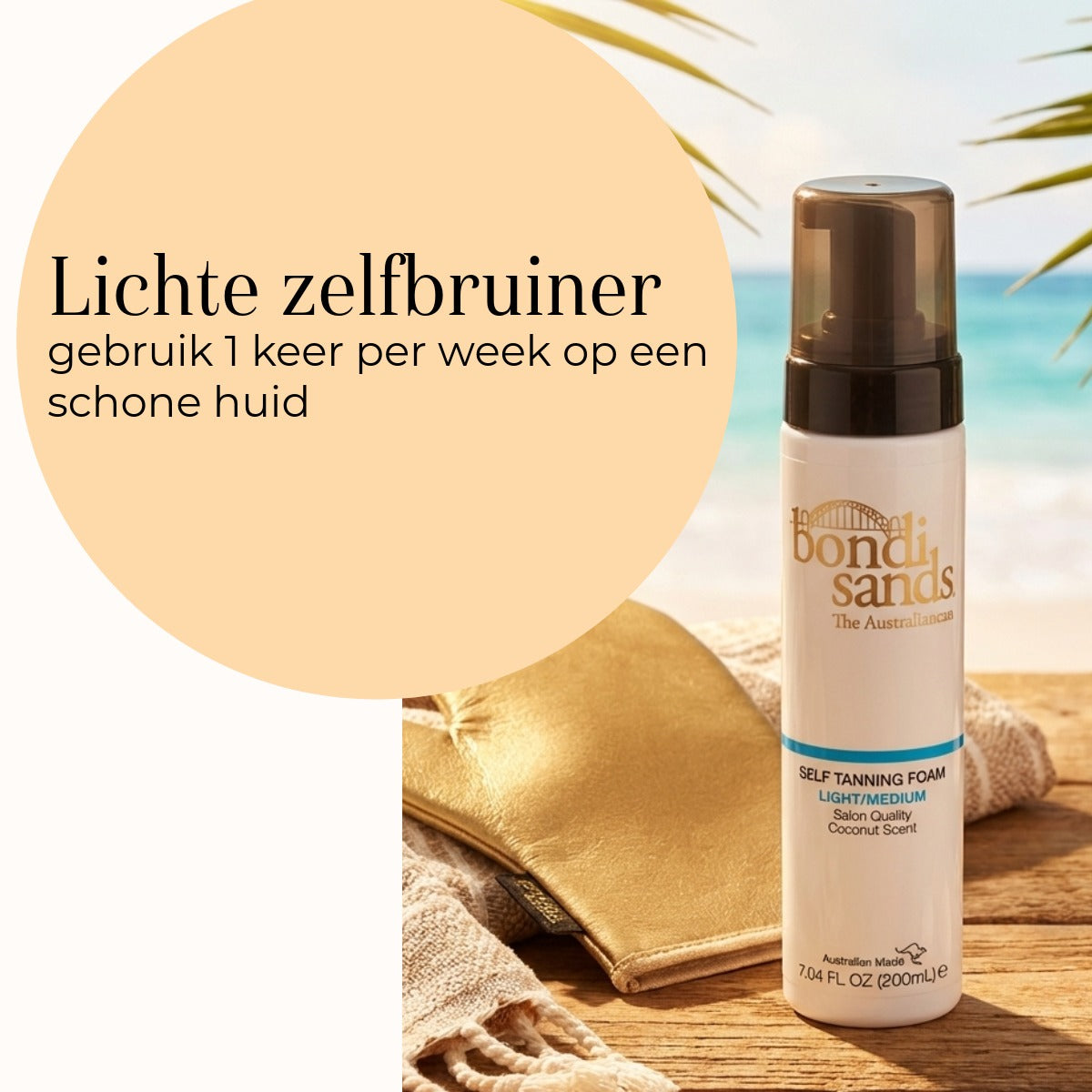 Self Tanning Foam Light/Medium 200ml | Bondi Sands