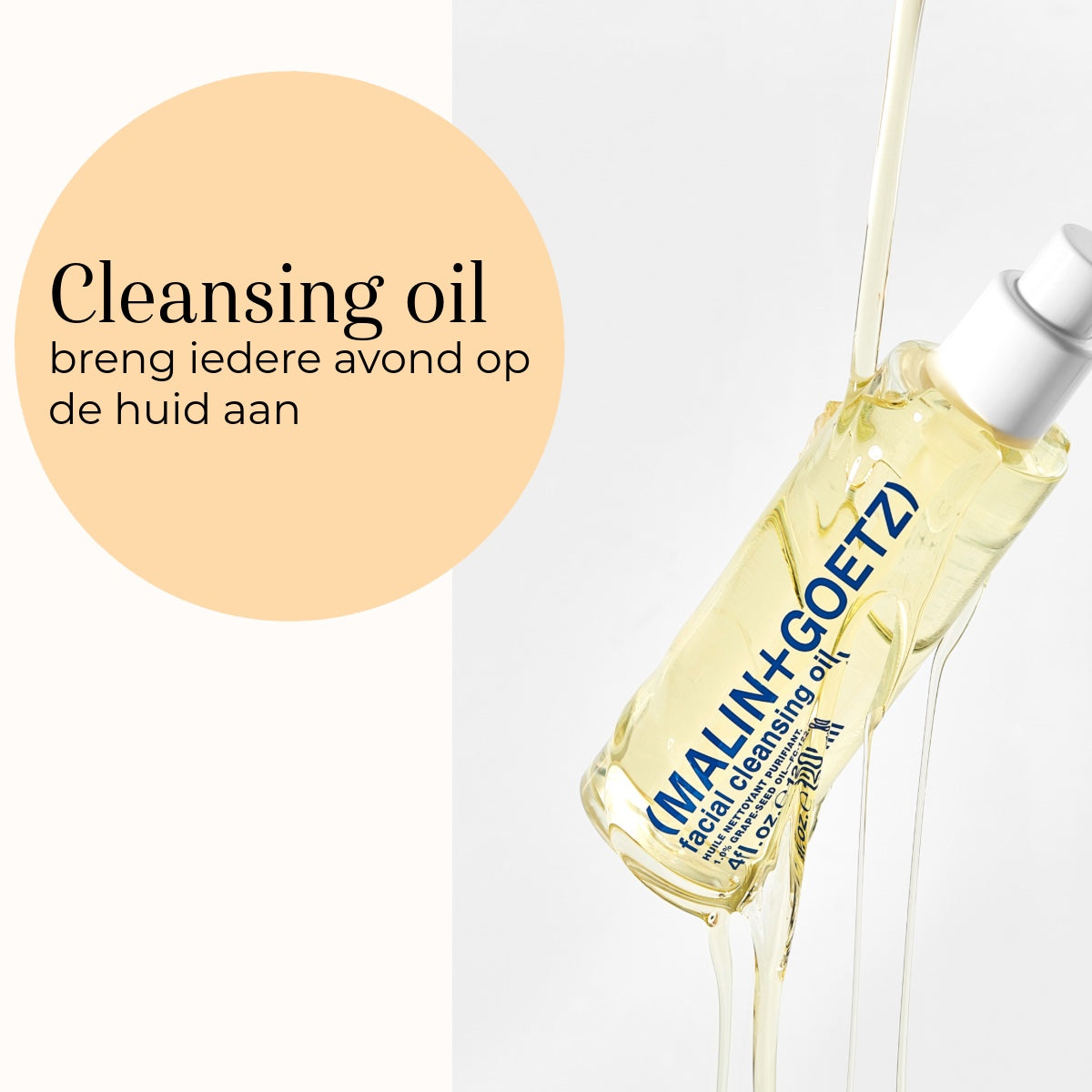 Facial Cleansing Oil 120ml utilisation