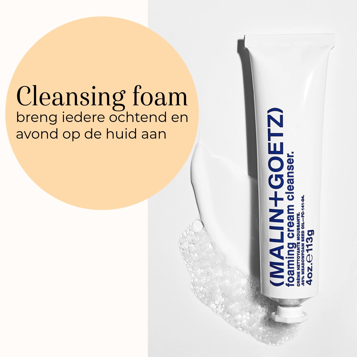 Foaming Cream Cleanser 113gr utilisation