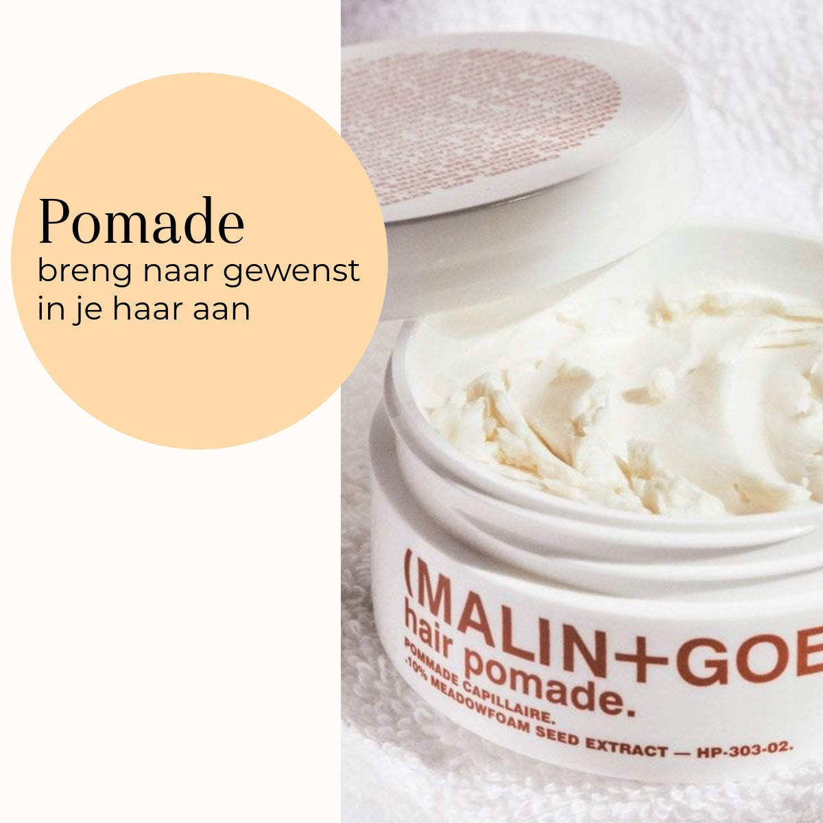 Hair Pomade 57gr utilisation