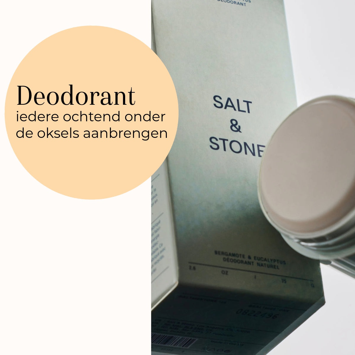 Natural Deodorant - Bergamot & Hinoki Extra Strength utilisation