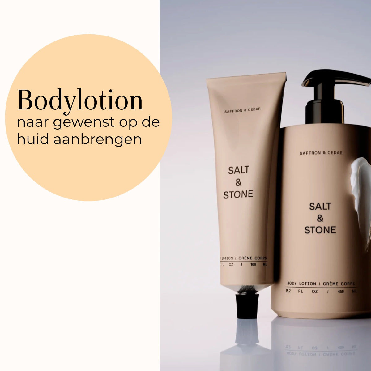 Body Lotion - Saffron & Cedar utilisation