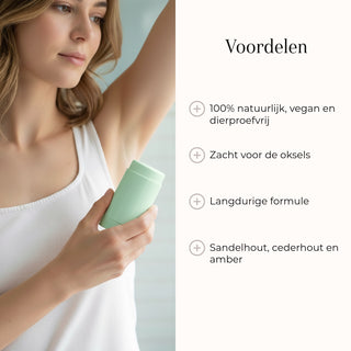 Deodorant - Santalum 75gr voordelen