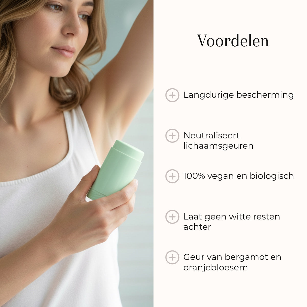 Natural Deodorant - Bergamot & Hinoki Extra Strength 75gr bienfaits